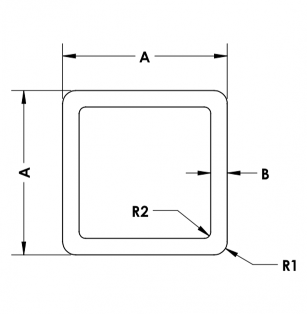 Square Tube Round Corners Wolverine Industries
