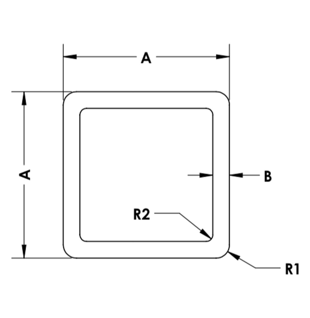 Square Tube Round Corners Wolverine Industries